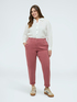 Pantalon Balloon en coton image number 4