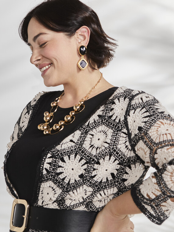 Cardigan en crochet