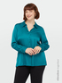 LENZING™ ECOVERO™ viscose satin shirt image number 0