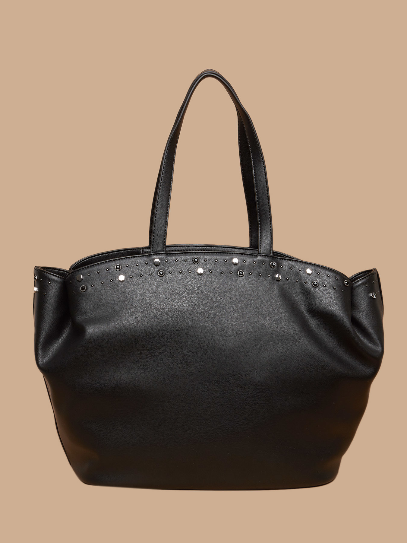 Shopping bag con borchie image number 2