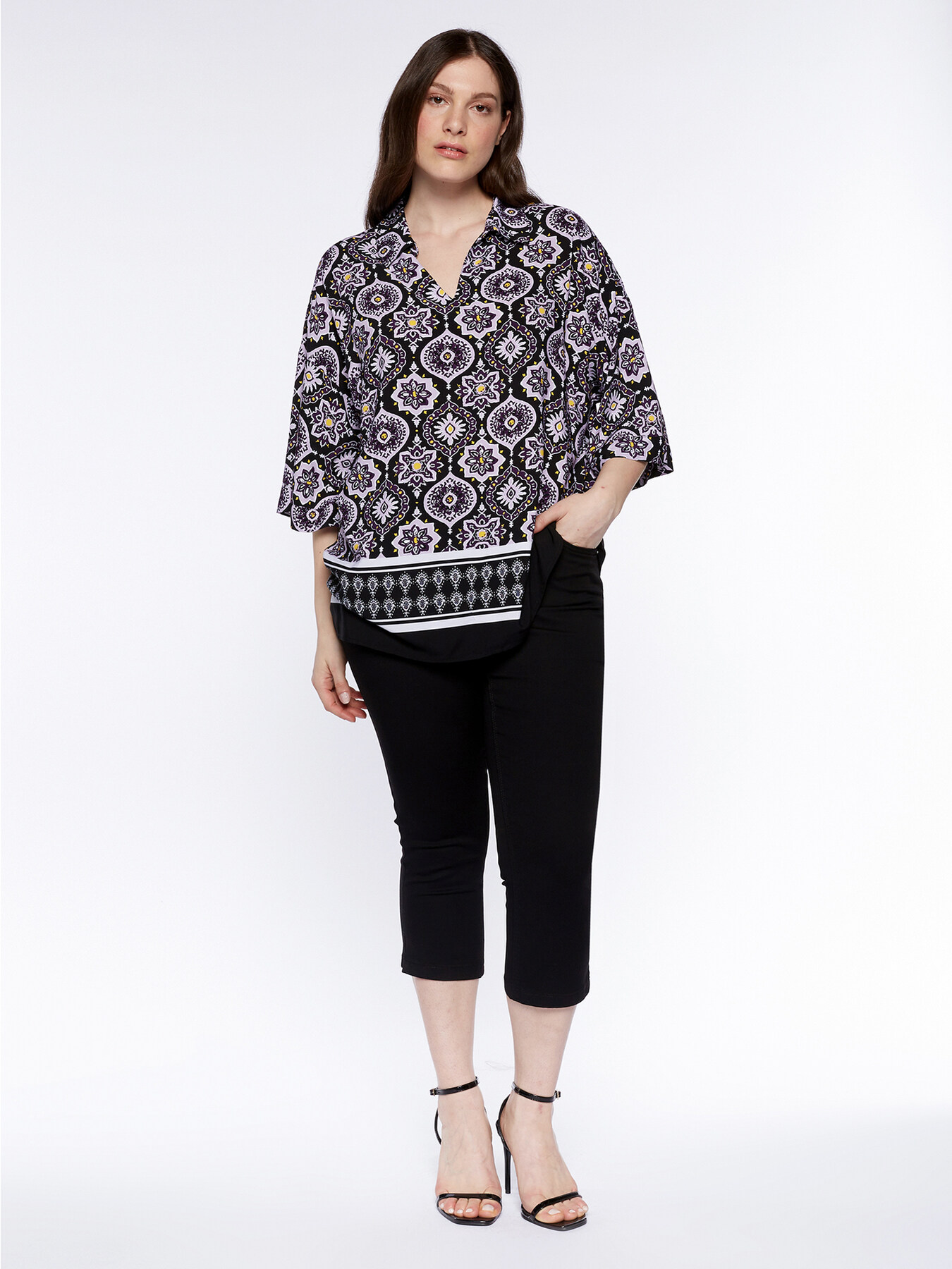 Vaqueros capri skinny modelo Giada image number 2