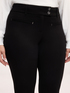 Kick flare pants in Milano stitch image number 3