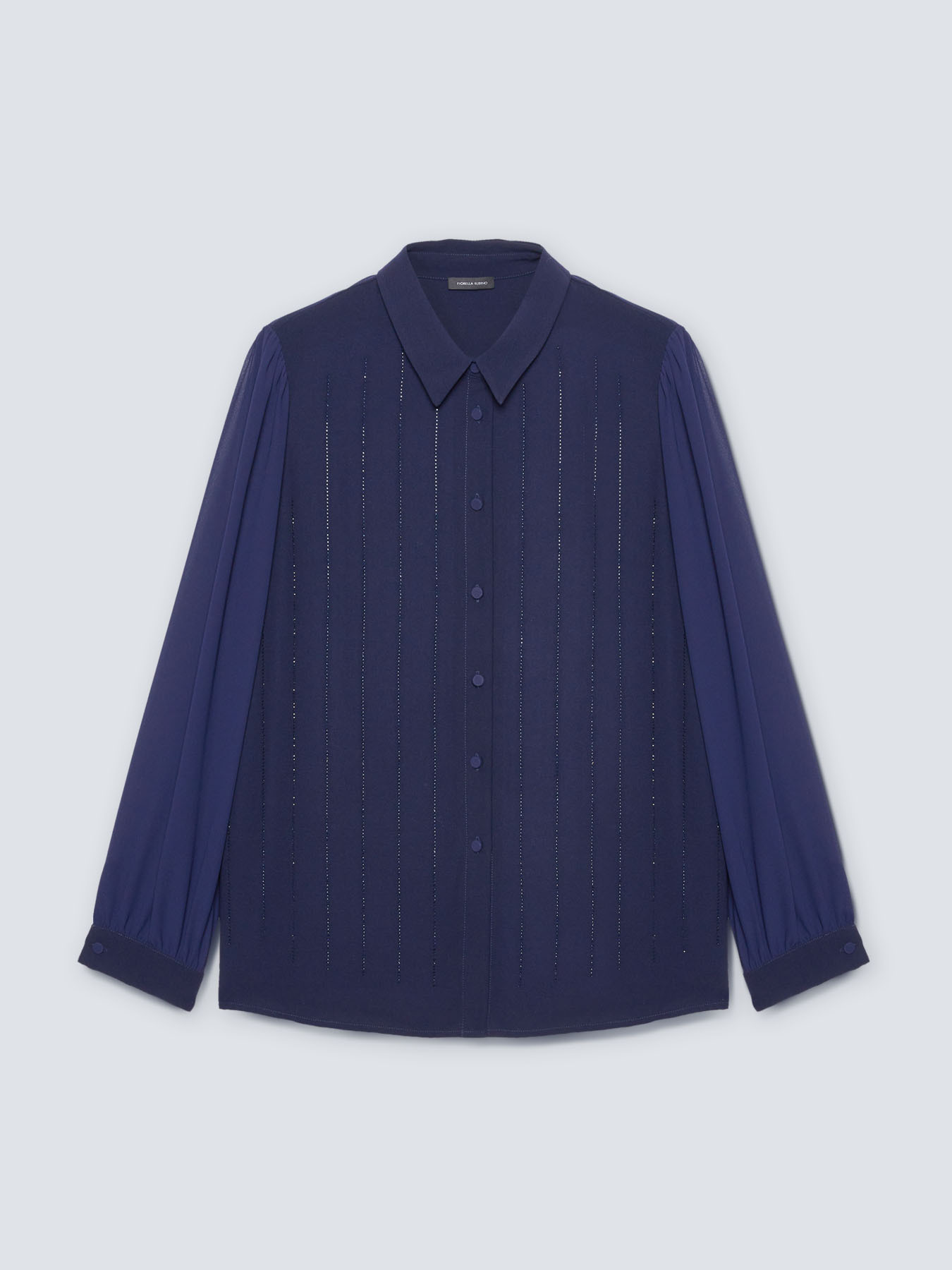 Camicia elegante con strass image number 3