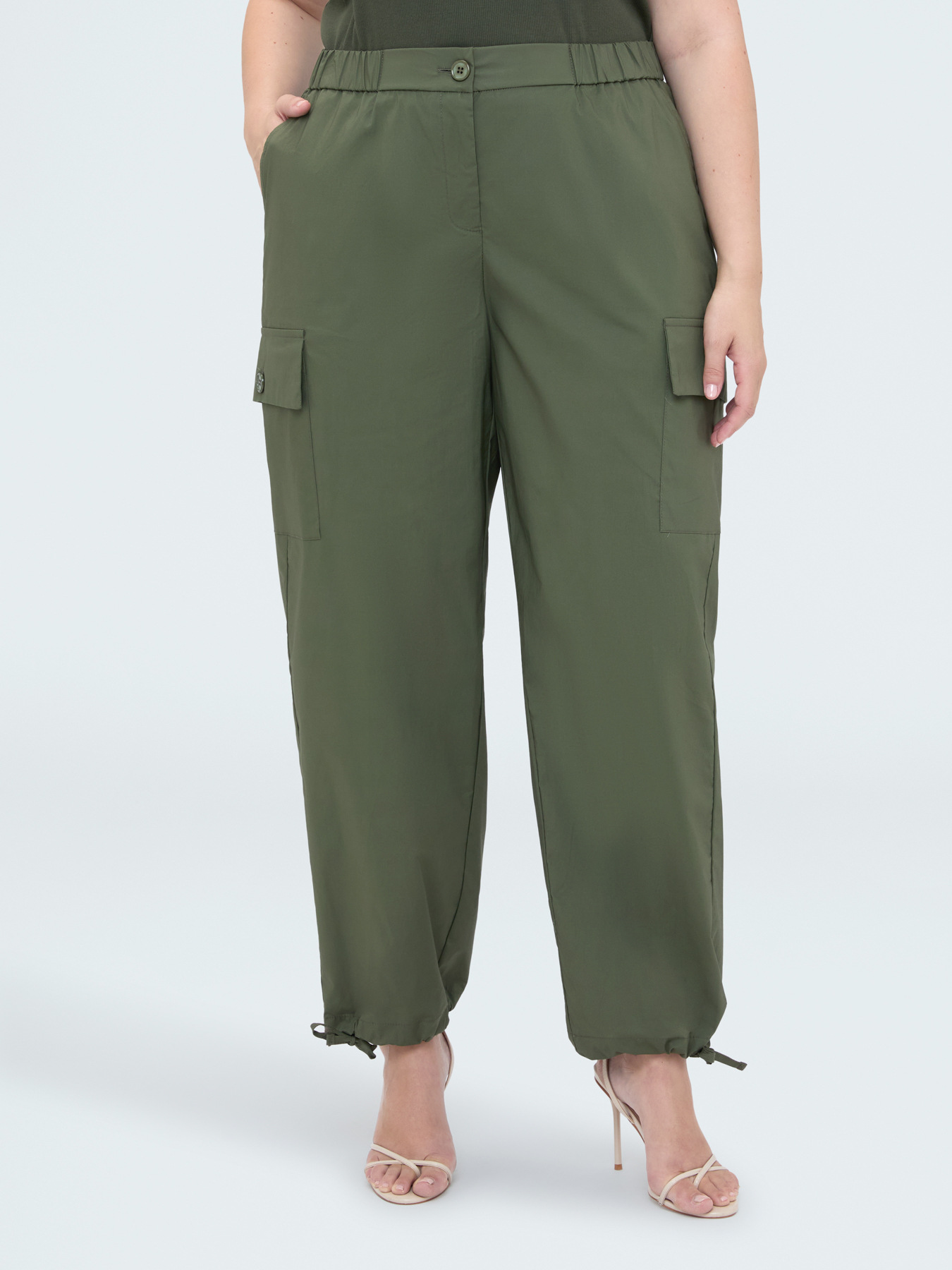 Cotton cargo pants image number 2
