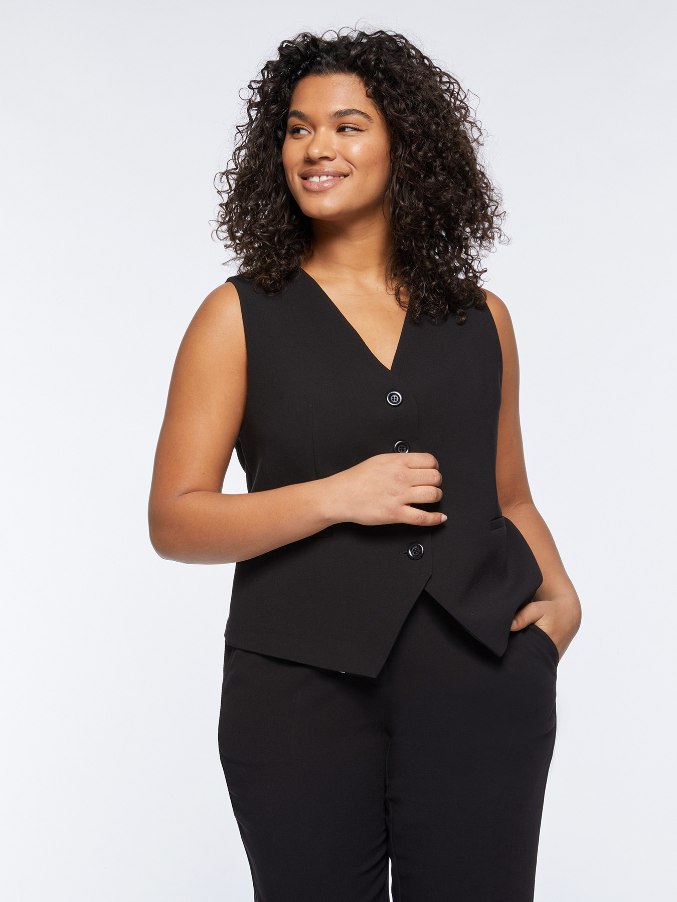 Waistcoat with buttons image number 2