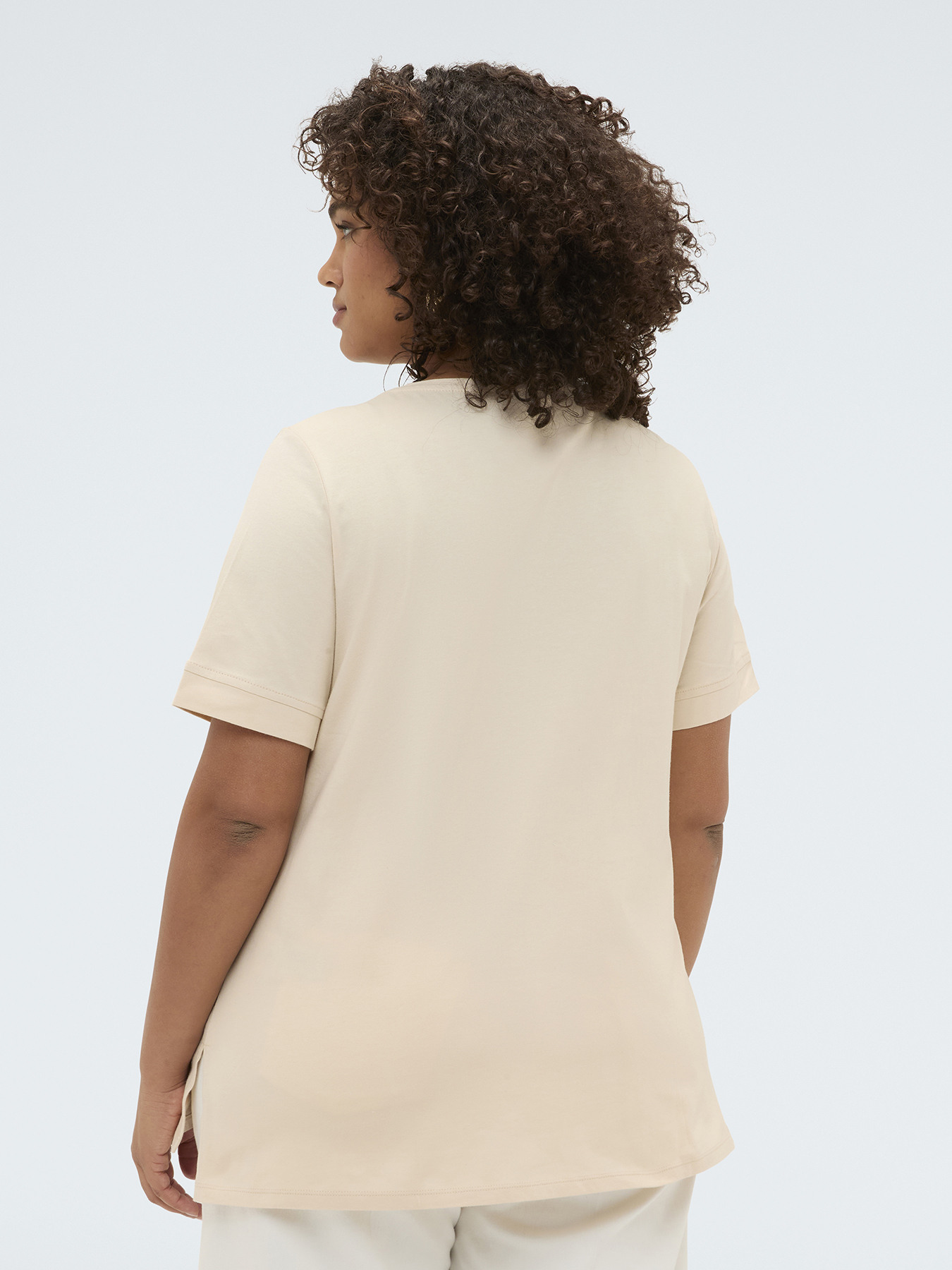 Cotton t-shirt with print image number 1