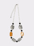 Lange Halskette mit Spitzendruck image number 1