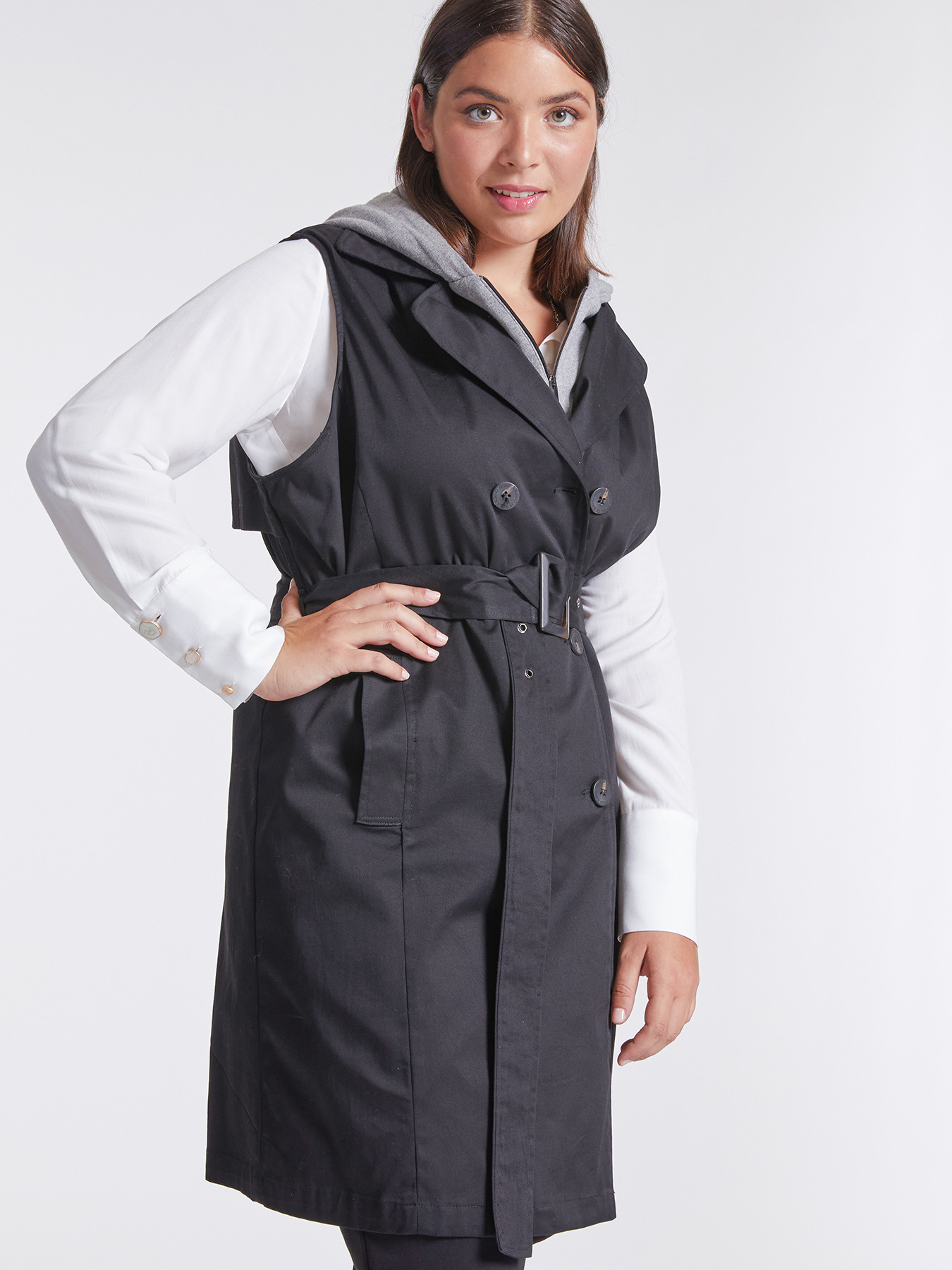 Trench senza maniche image number 2