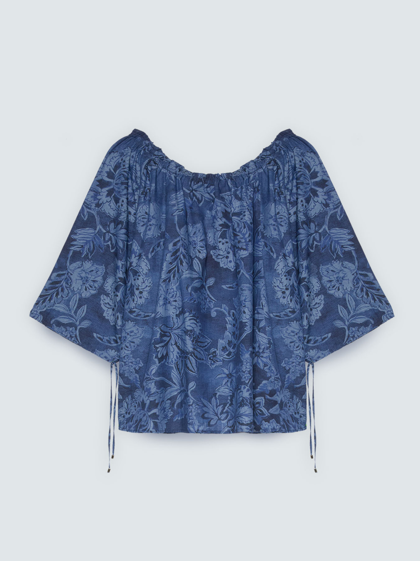 &Mu;&pi;&lambda;&omicron;ύ&zeta;&alpha; &alpha;&pi;ό chambray &mu;&epsilon; &phi;&lambda;&omicron;&rho;ά&lambda; &epsilon;&kappa;&tau;ύ&pi;&omega;&sigma;&eta; image number 4
