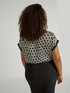 Blusa dalla stampa geometrica image number 1