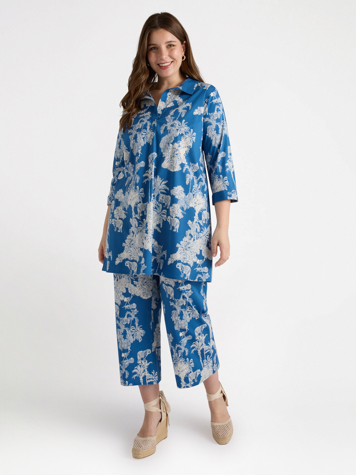 Jungle print dress image number 2