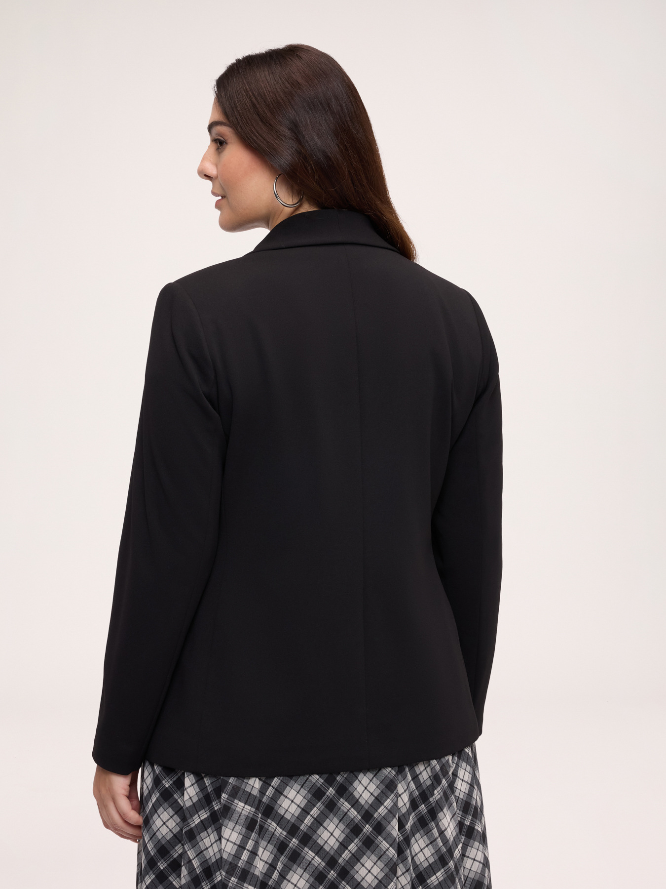 Taillierter Blazer aus Stretchstoff image number 1
