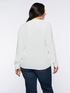 Blouse with pleated front image number 1
