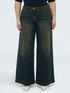 Jeans Wide Leg mit leuchtenden Applikationen image number 0