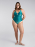 Tummy control one-piece swimsuit image number 1