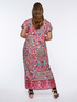 Langes Kleid mit Ikat-Druck image number 1