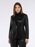 Blazer rilassato in jersey lurex image number 0