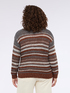 Striped sweater with sequins image number 1
