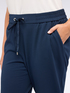 Joggers in tessuto stretch con coulisse image number 2