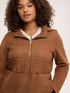 Soft touch bi-material jacket image number 3