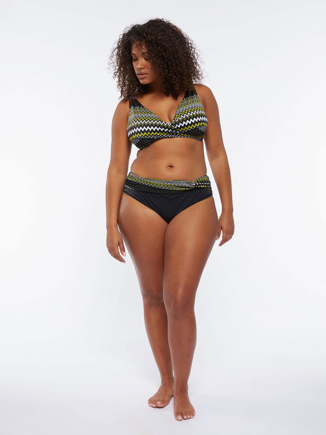 Ethnic print bikini image number 0
