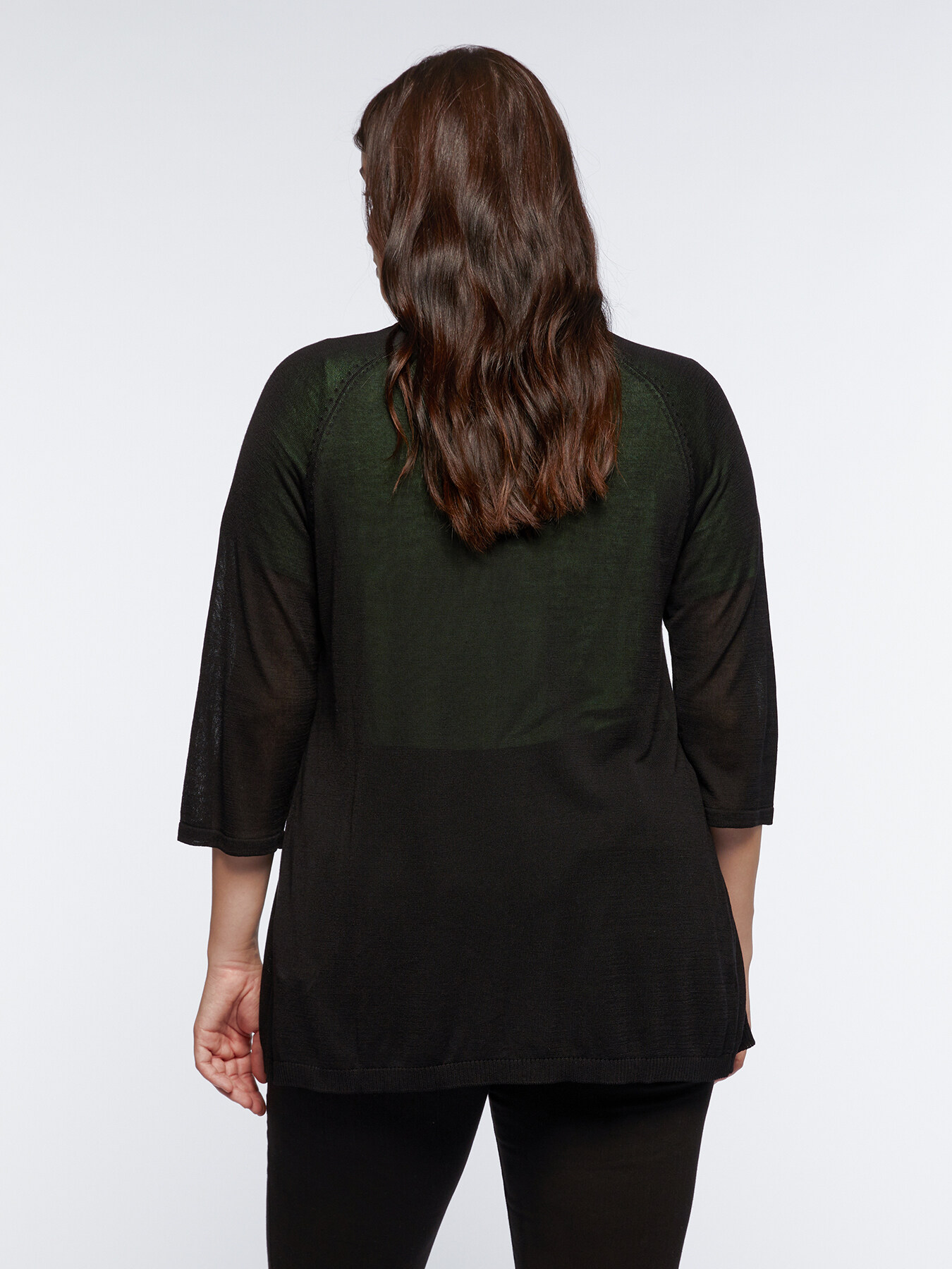 Lightweight cardigan open in front image number 1