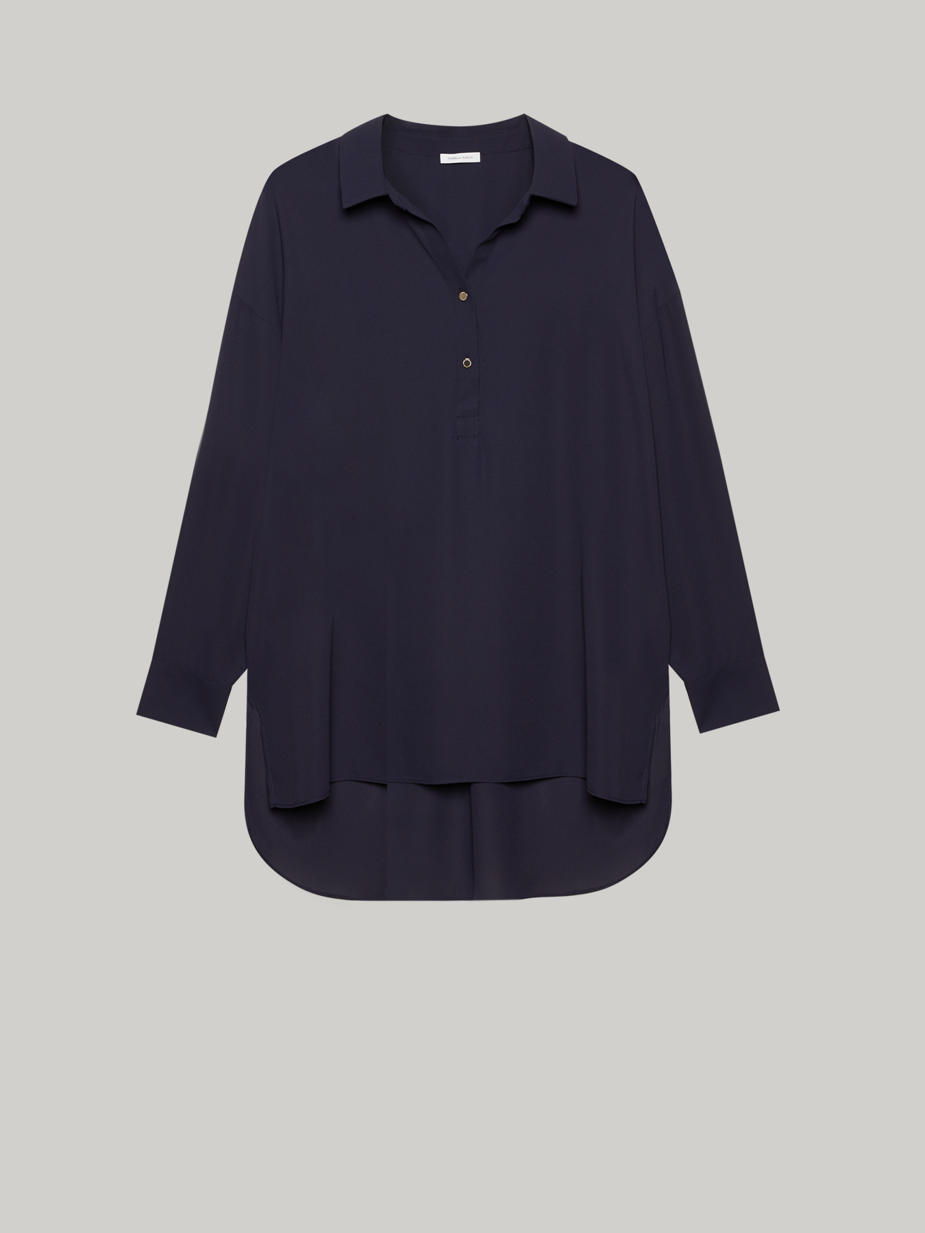 Blusa con colletto e bottoni image number 3