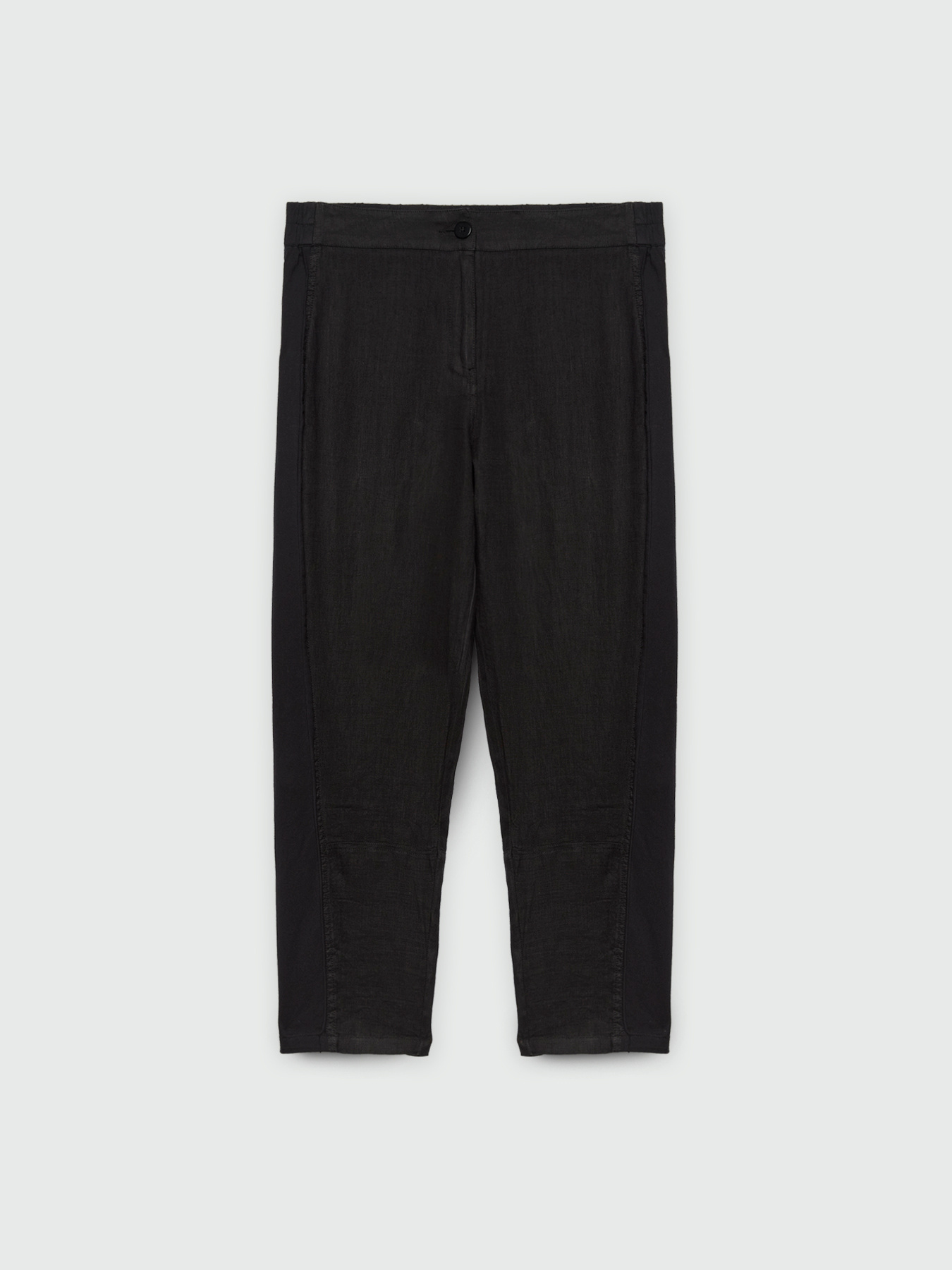 Straight-leg linen trousers image number 4