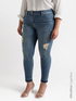 Skinny jeans with embroidery image number 0
