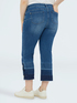 Kick Flare Jeans mit ausgefranstem Saum image number 1