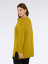 Long sweater with boat neckline image number 2