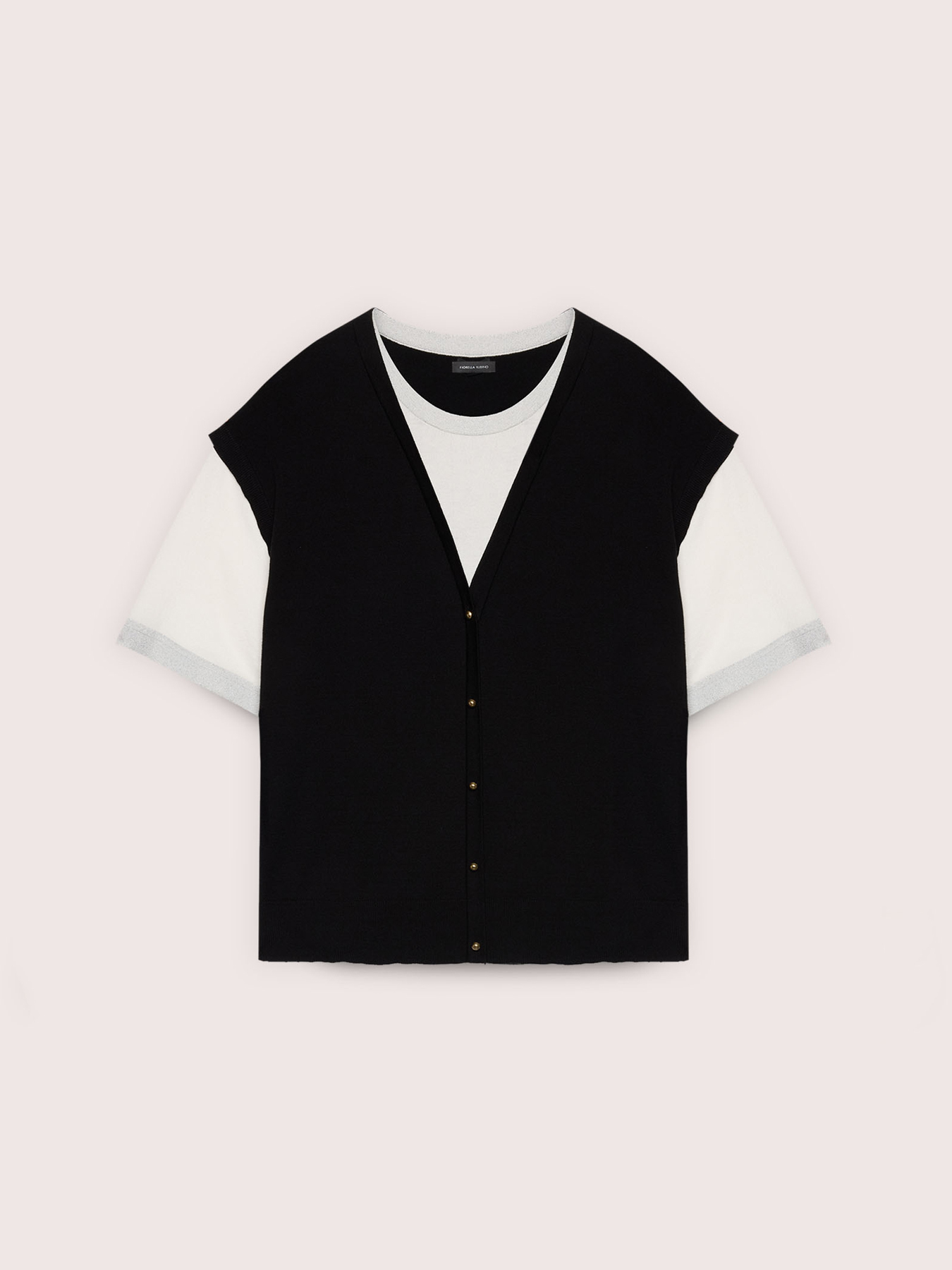 Vest with combined T-shirt image number 4