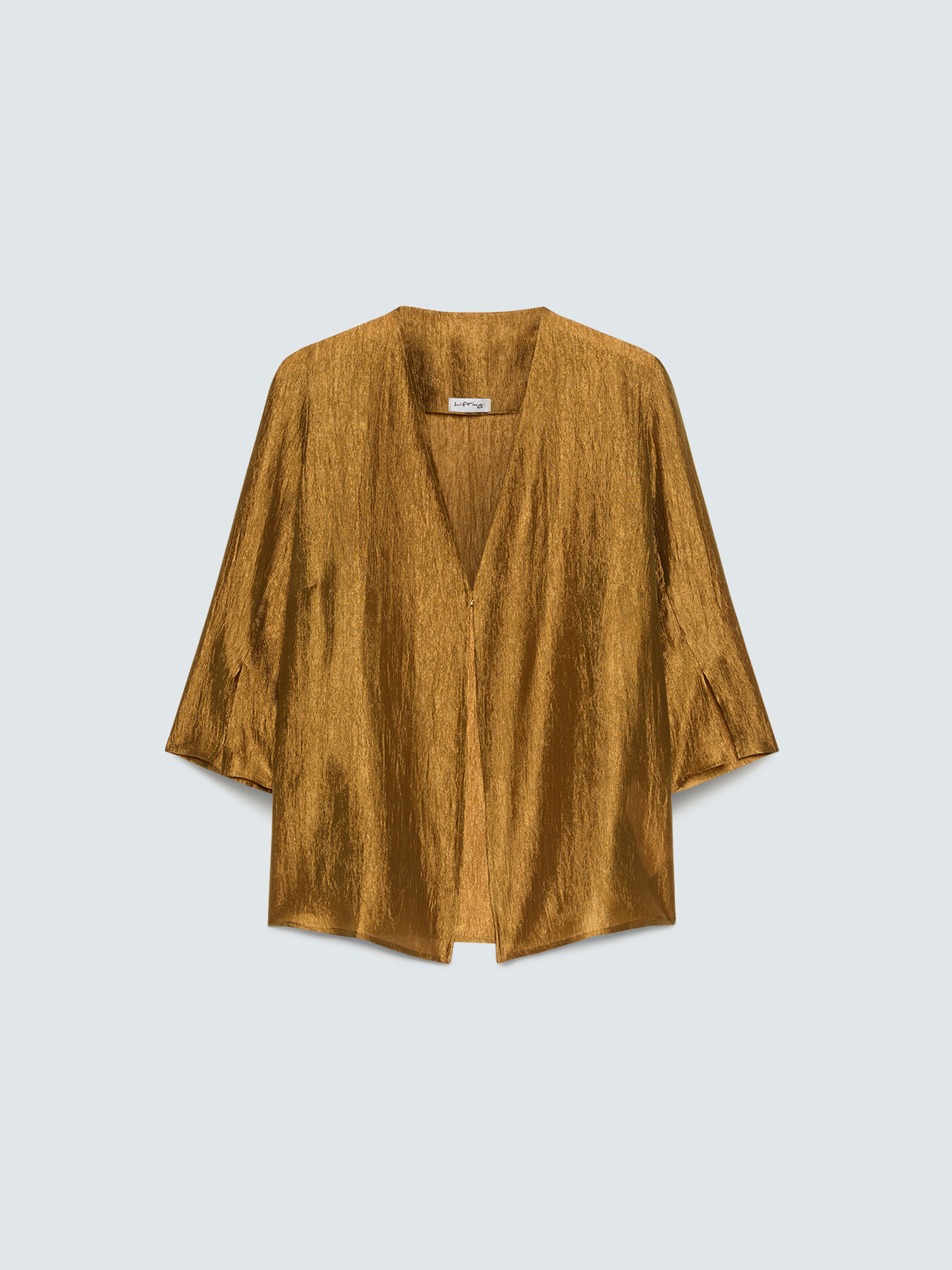 Deconstructed jacket with metallic effect image number 5