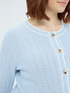 Striped knit cardigan image number 3