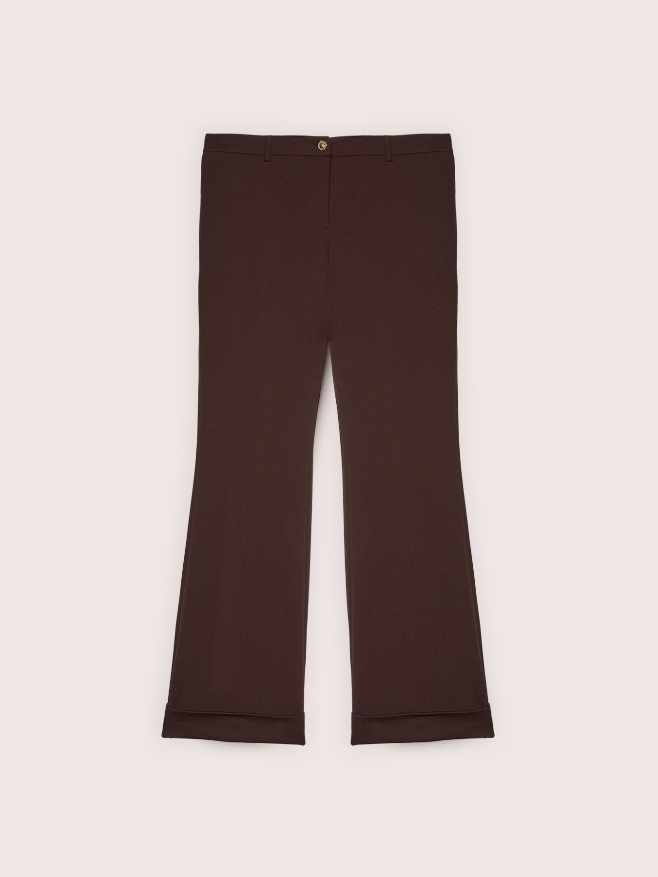 Pantaloni Flare in tessuto stretch image number 5