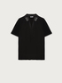 T-shirt with collar embroidery image number 3