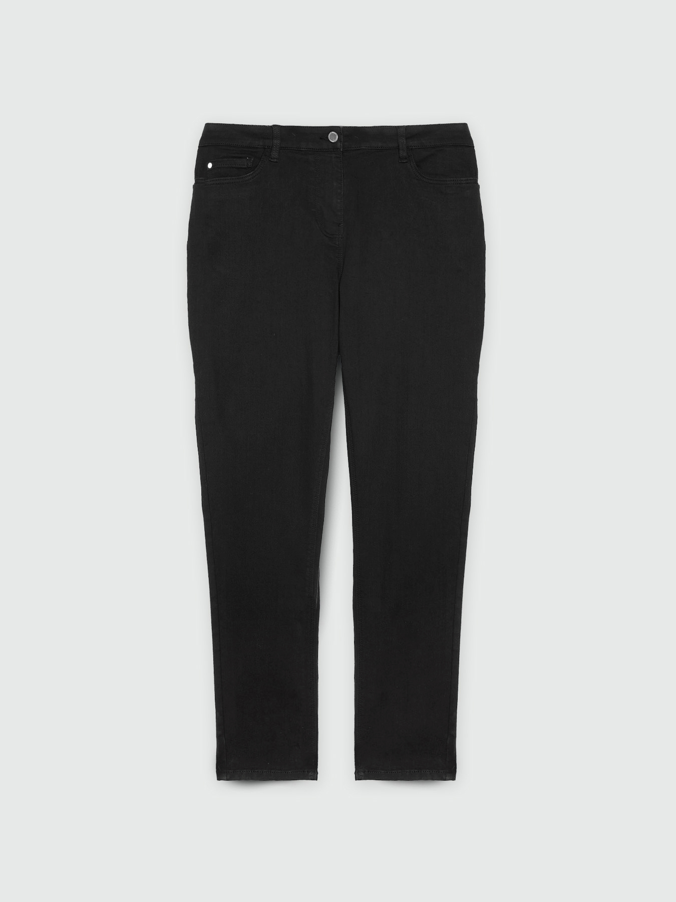 Jeans skinny total black image number 4