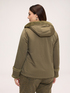 Puffer jacket with faux fur details image number 1