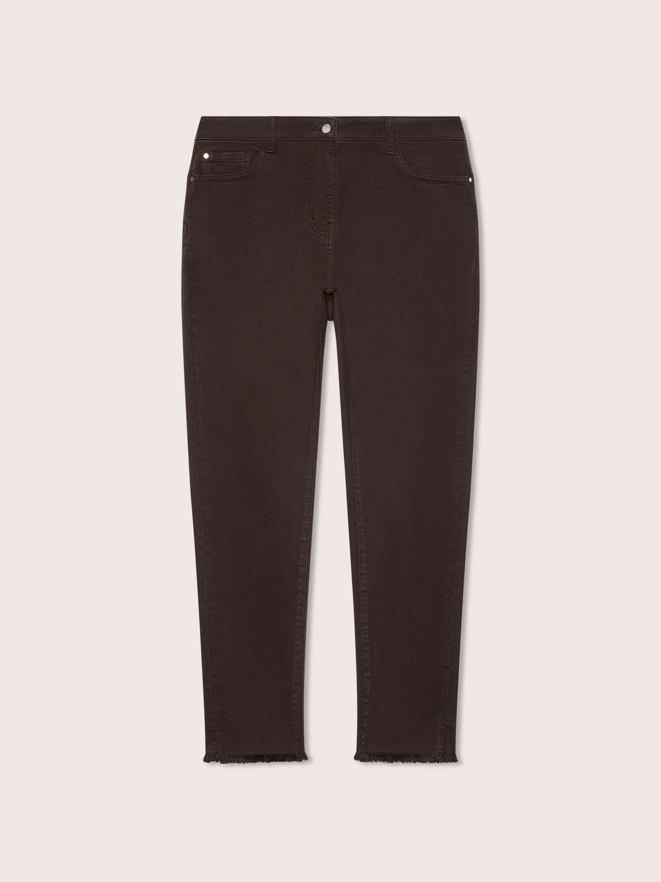 Skinny cotton pants image number 4