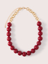 Necklace with maxi pearls image number 1