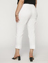 Straight-leg stretch cotton trousers image number 1