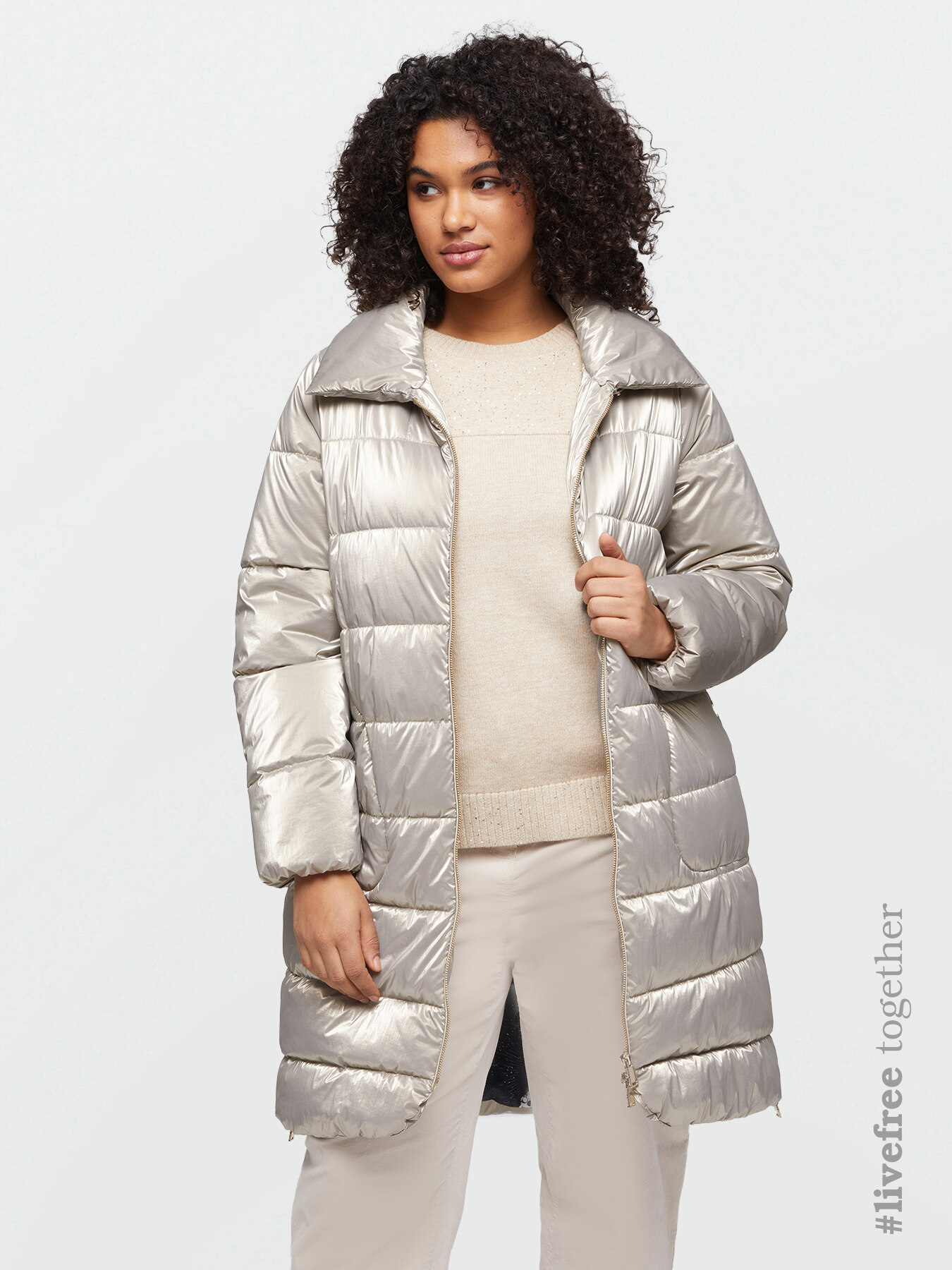 Doudoune avec rembourrage en Sorona&reg; Aura image number 0