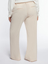 Elegant trousers in flowing fabric image number 1
