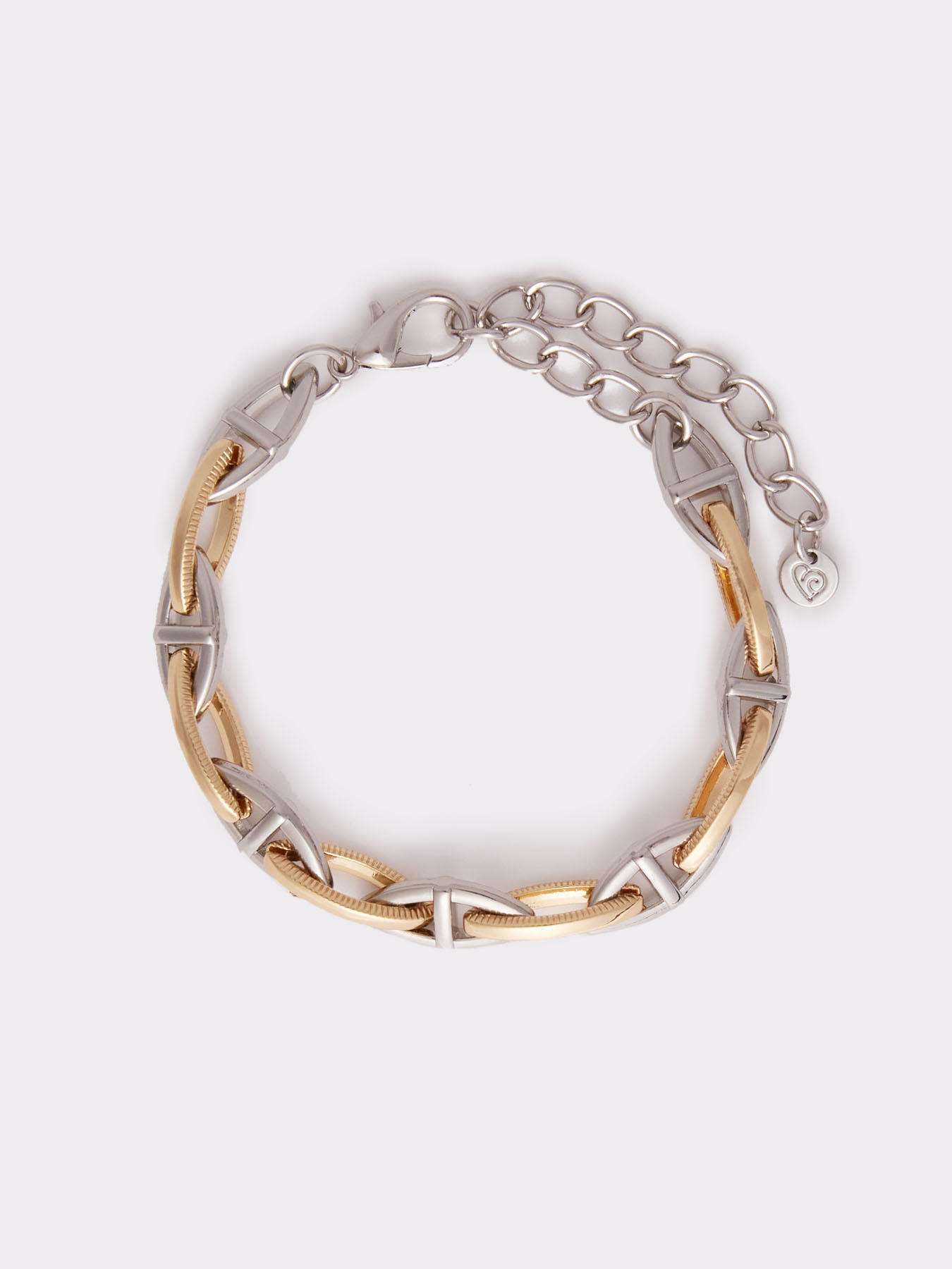 Bracciale a catena bicolor image number 0