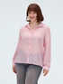 Camicia a righe in misto lyocell image number 0