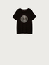 T-shirt with crystal lettering image number 3