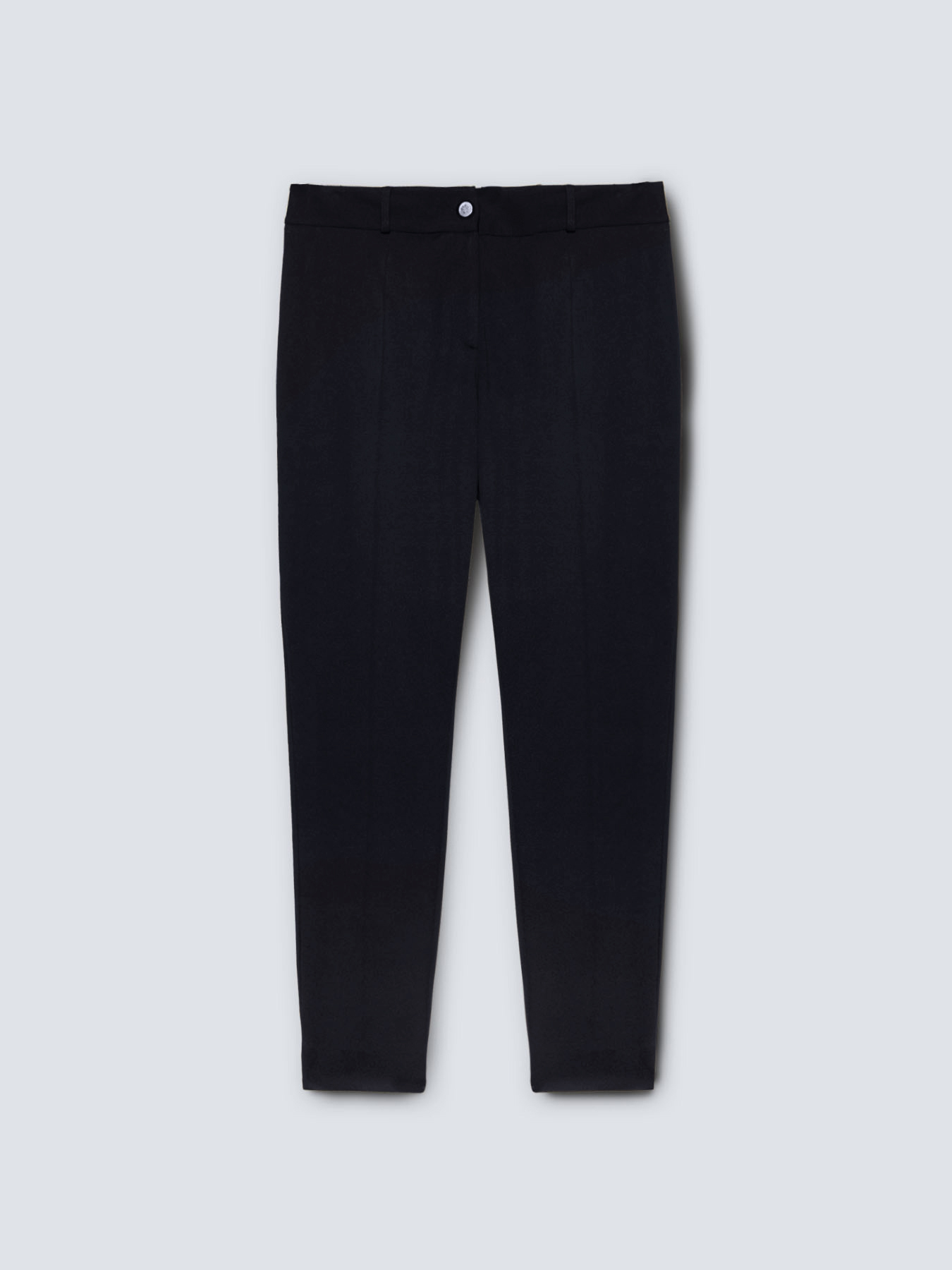 Gerade geschnittene Hose aus weich fallendem Stoff image number 3