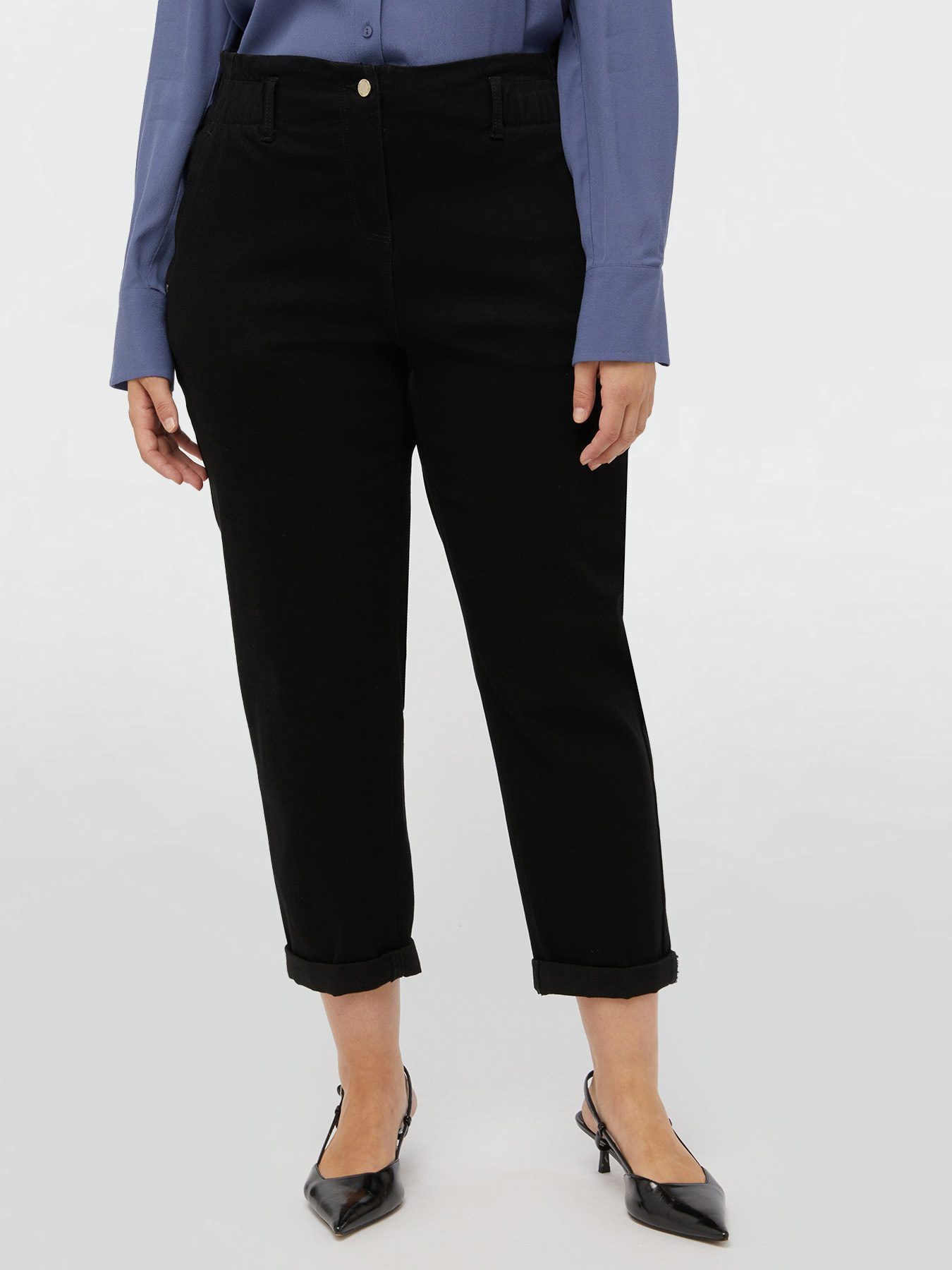 Black balloon jeans image number 2