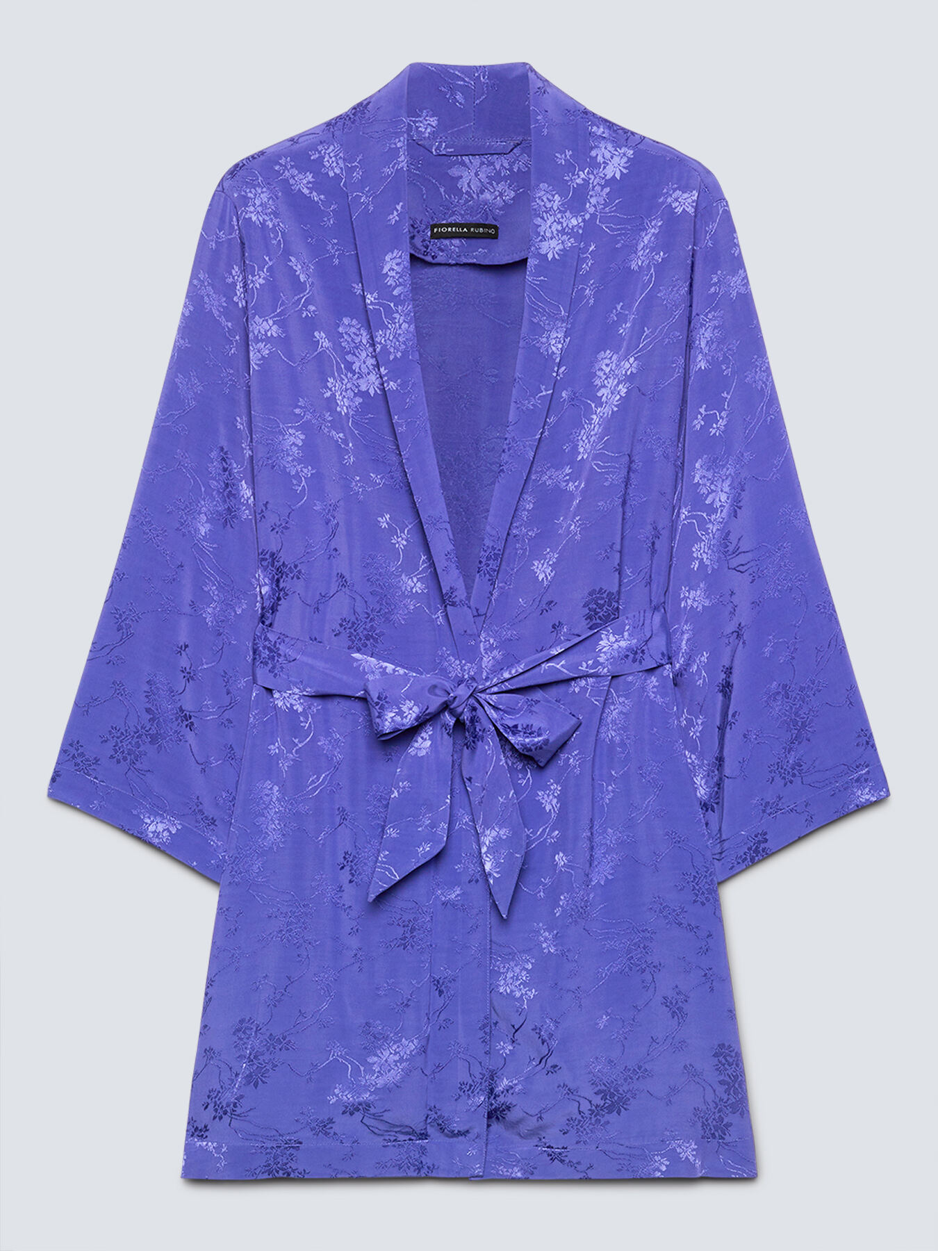 Jacquard fabric kaftan image number 4