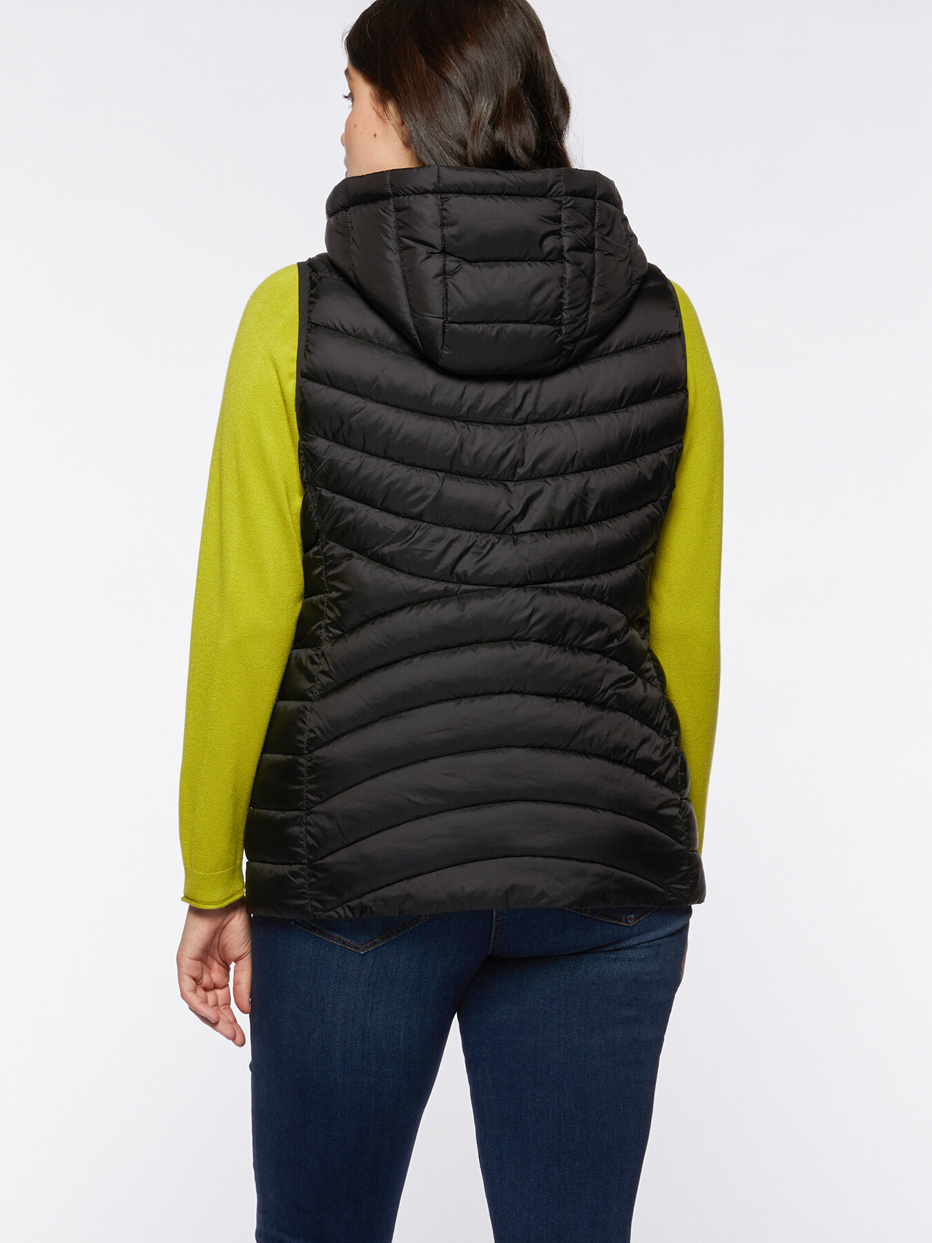 Lange, &auml;rmellose Steppweste aus Sorona&reg; Aura image number 1